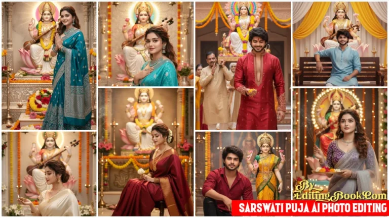 Sarswati Puja Ai Photo Editing Prompts